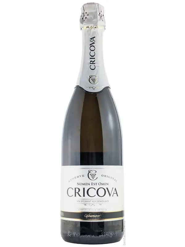 Cricova, Spumant Original White Semi-Dry