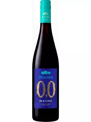 Безалкогольное вино Coto de Hayas Sin alkohol Tinto 2025, 0.75 л