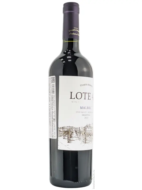 Cuarto Dominio, Lote 44 Malbec
