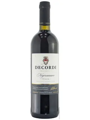 Вино Decordi Negroamaro, Puglia IGT 0.75 л
