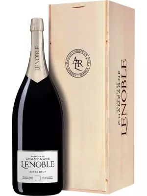 Champagne Lenoble, Extra Brut, wooden box 6 л