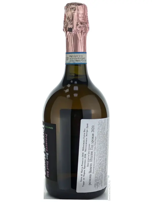 Terre di Marca Prosecco DOC Rose Bio Millesimato Extra Dry