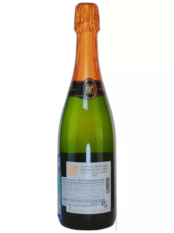 Comte de Treilliere Cremant de Loire AOC Brut