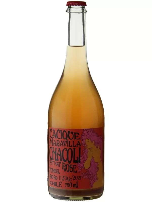 Cacique Maravilla, Chacoli Rose Pet Nat, Secano Interior de Yumbel DO