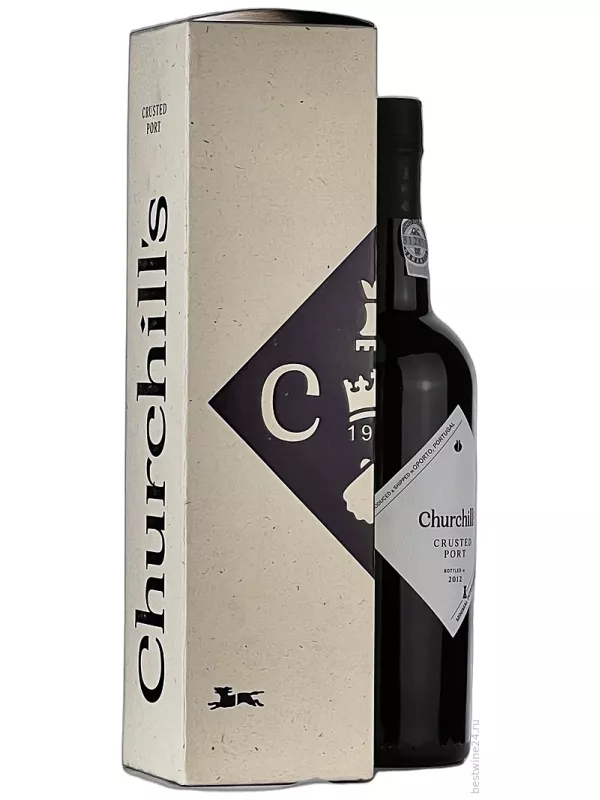 Churchill's, Crusted Port, bottled in, gift box