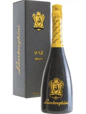 Lamborghini Pinot-Chardonnay Brut, gift box 1.5 л 2023