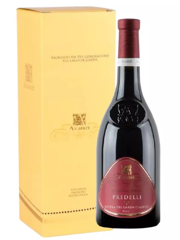 Avanzi, Predelli Groppello, Riviera del Garda Classico DOC, gift box