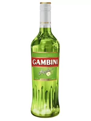 Ликер KVKZ, Gambini Green Apple 0.7 л