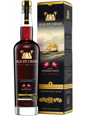 Ром Old St. Croix, Royal Danish Navy The Original, gift box 0.7 л