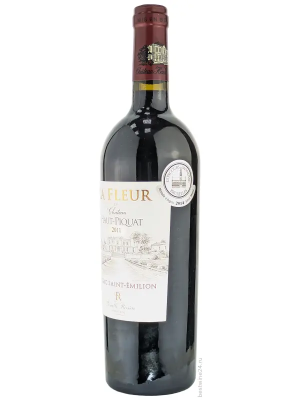 La Fleur de Chateau Haut Piquat, Lussac Saint-Emilion AOC
