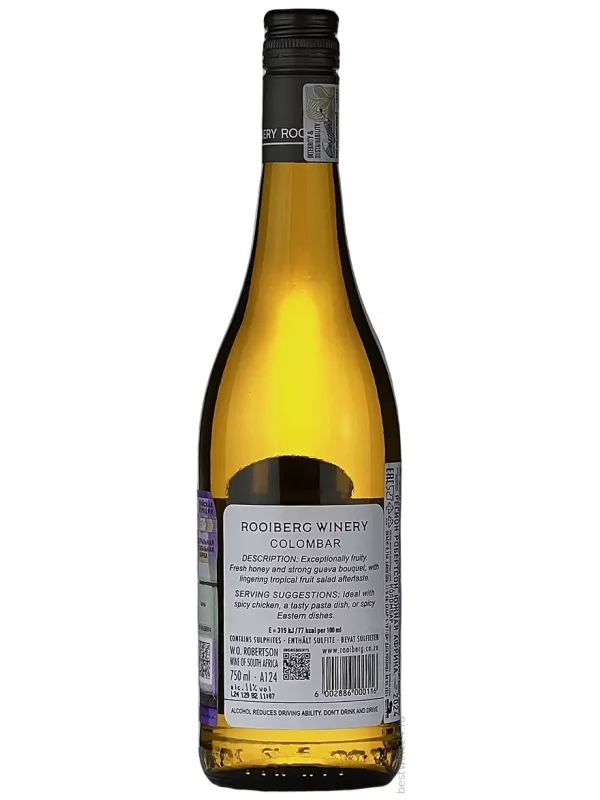 Rooiberg Winery, Colombar