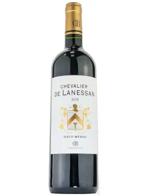Вино Chevalier de Lanessan, Haut-Medoc AOC 2018, 0.75 л