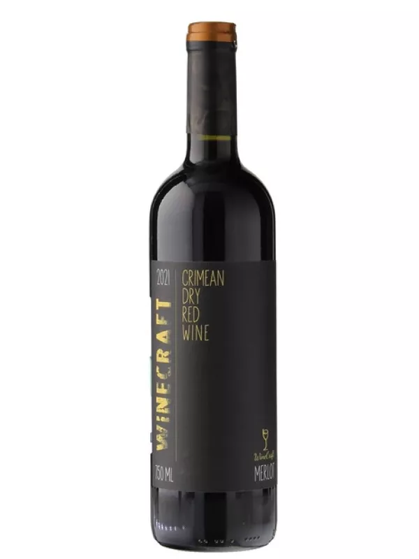 Winecraft, Merlot Multivintage, (Black Label)