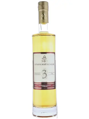 Коньяк A301 Armenian Brandy, 3 Years 0.5 л