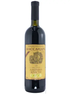 Ликерное вино Массандра, Лакрима Кристи 0.75 л
