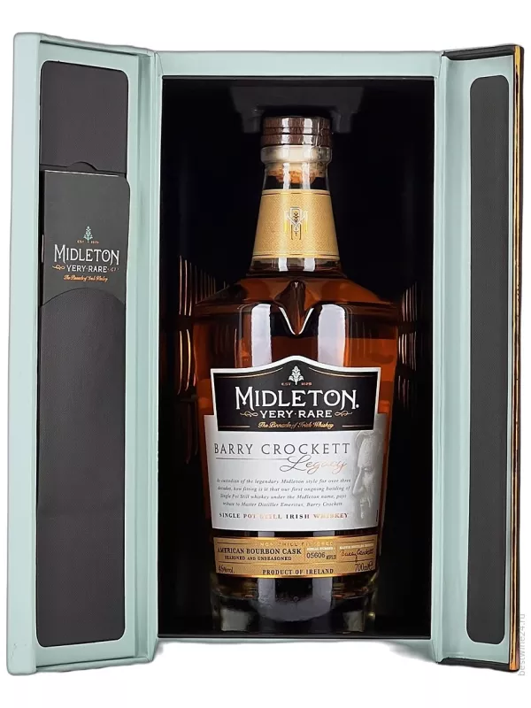 Midleton Very Rare Barry Crockett Legacy, wooden box