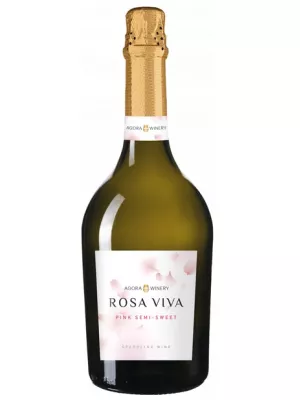 Agora Winery, Rosa Viva Pink Semi-Sweet 0.75 л