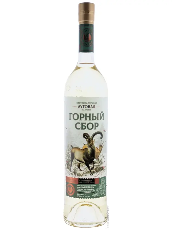 Луговая Горный Сбор, настойка горькая
