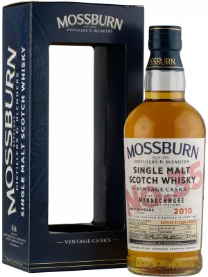 Виски Mossburn Vintage Casks No.35 Mannochmore, gift box 2010 0.7 л