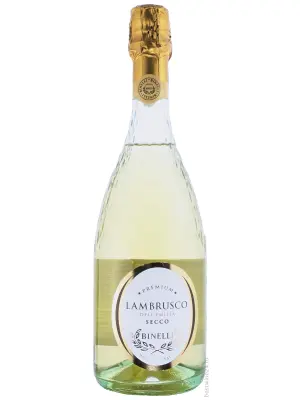 Binelli Premium Lambrusco Bianco Secco, Dell'Emilia IGT 0.75 л