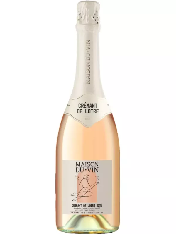 Maison du Vin Cremant de Loire AOC Rose Brut
