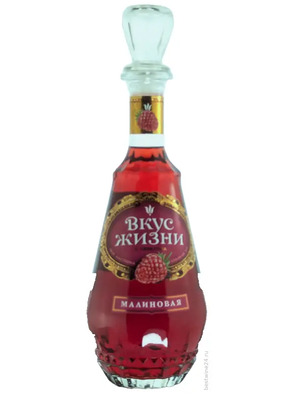 Вкус жизни Малиновая, Настойка сладкая