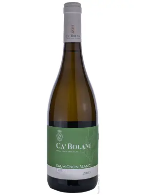 Вино Ca' Bolani, Sauvignon Blanc, Friuli DOC 2023, 0.75 л