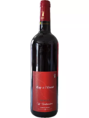 Вино Cormerais Branger, Cap a l'Ouest La Bretonniere Merlot, Val de Loire IGP 2024, 0.75 л