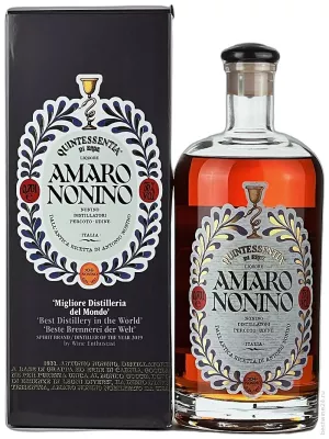 Ликер Nonino Amaro Quintessentia, gift box 0.7 л