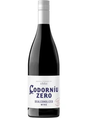Безалкогольное вино Codorniu Red Zero, Alkohol Free 2023, 0.75 л