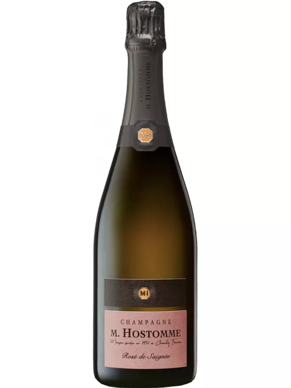 M. Hostomme, Rose de Saignee Extra Brut, Champagne AOC