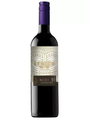 Вино Etnico Organic Malbec 2022, 0.75 л