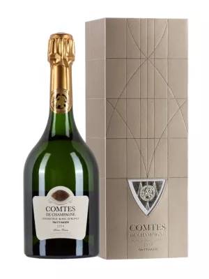 Taittinger, Comtes de Champagne Grands Crus Blanc de Blancs Brut, gift box 0.75 л 2014