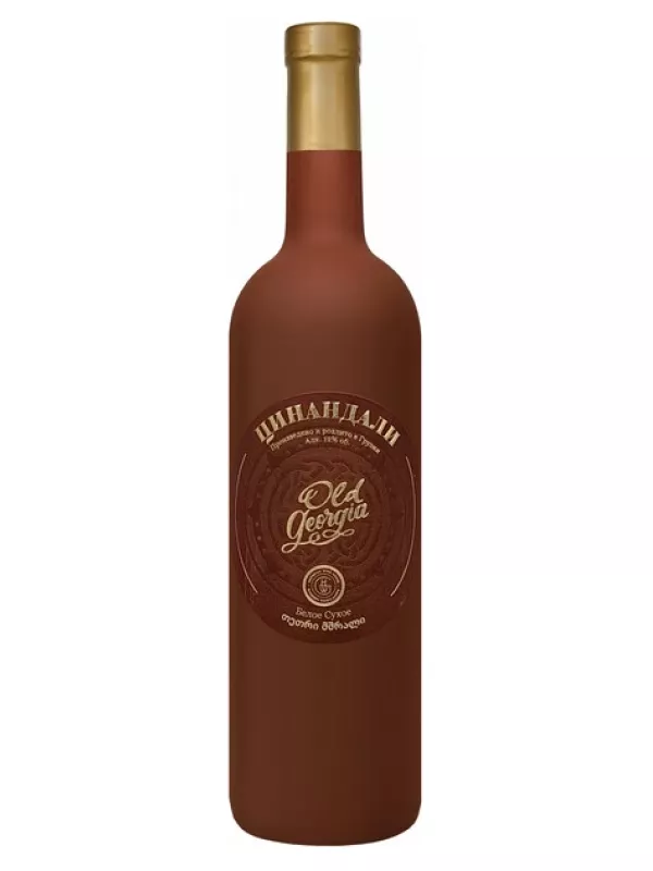 Georgian Wine House, Old Georgia Tsinandali, circle label