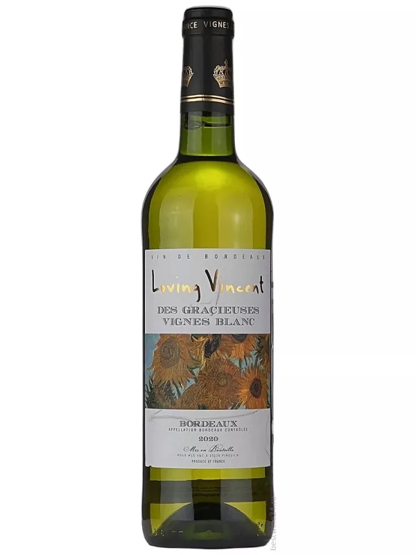 La Guyennoise, Des Gracieuses Vignes Loving Vincent, White, Bordeaux AOC
