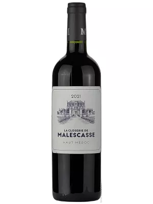 Вино La Closerie de Malescasse, Haut-Medoc AOC 2021, 0.75 л
