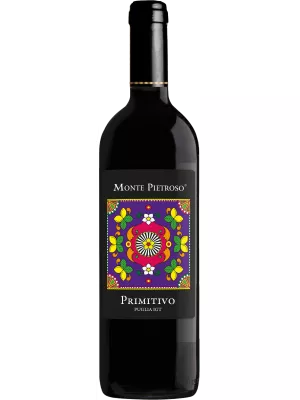Вино Monte Pietroso Primitivo, Puglia IGT 2024, 0.75 л