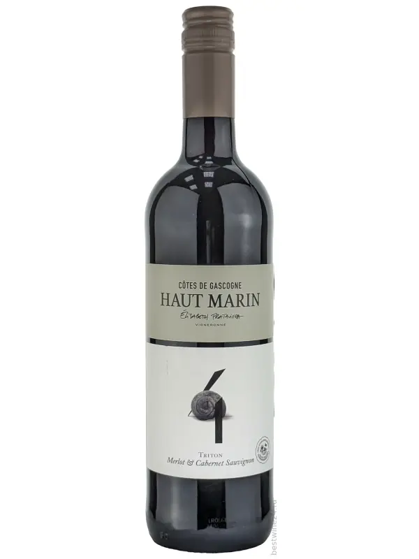 Haut Marin, Triton Merlot-Cabernet Sauvignon, Cotes de Gascogne IGP