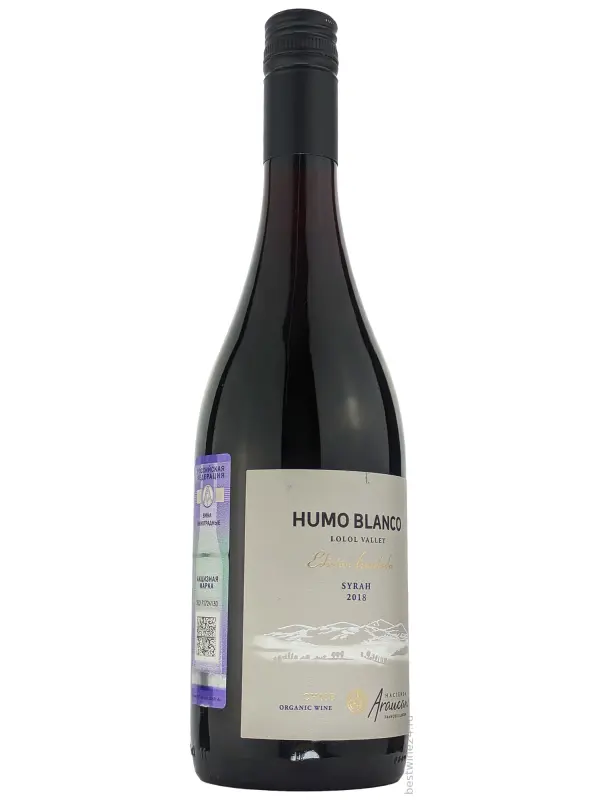 Hacienda Araucano, Humo Blanco Syrah, Lolol DO