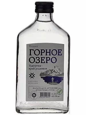 Водка Горное озеро 0.25 л