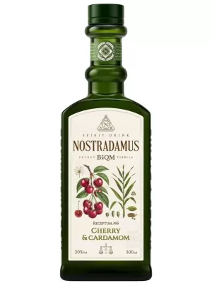 Ликер Nostradamus Cherry & Cardamom 0.5 л