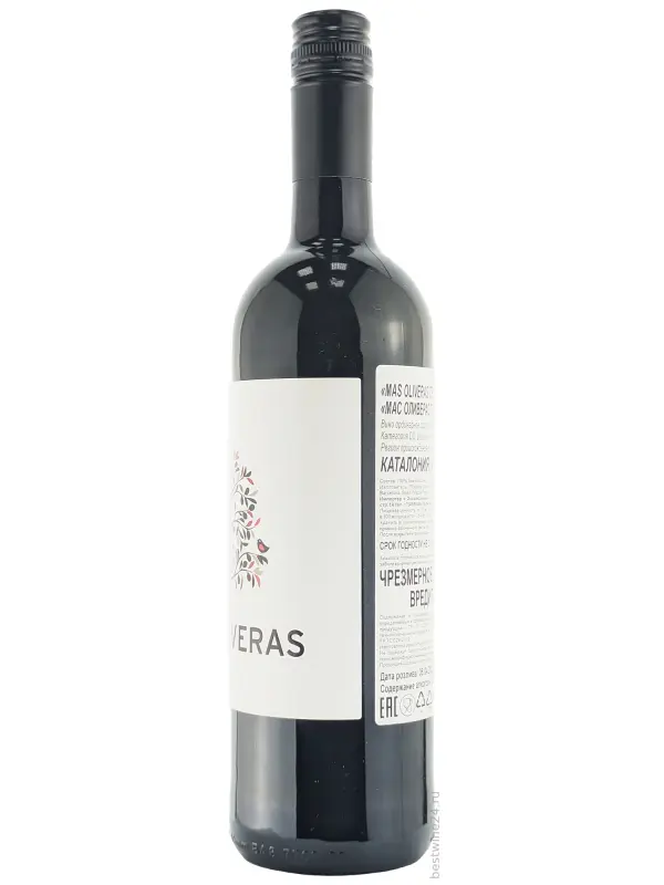 Mas Oliveras Tempranillo, Catalunya DO