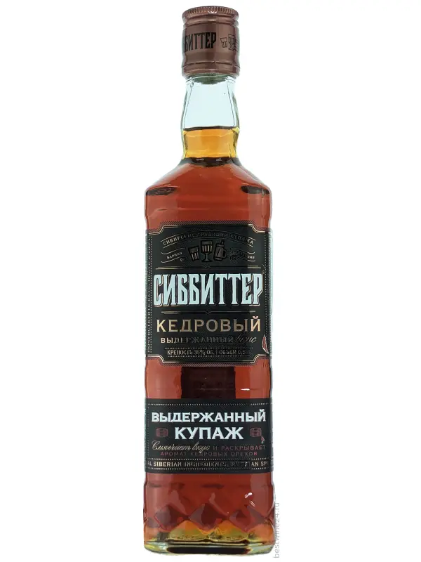 Сиббиттер Кедровая выдержанная, настойка горькая (35%)