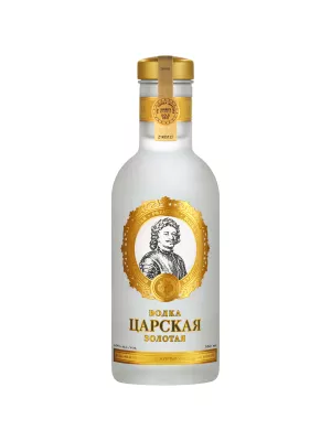Водка Царская Золотая 0.35 л