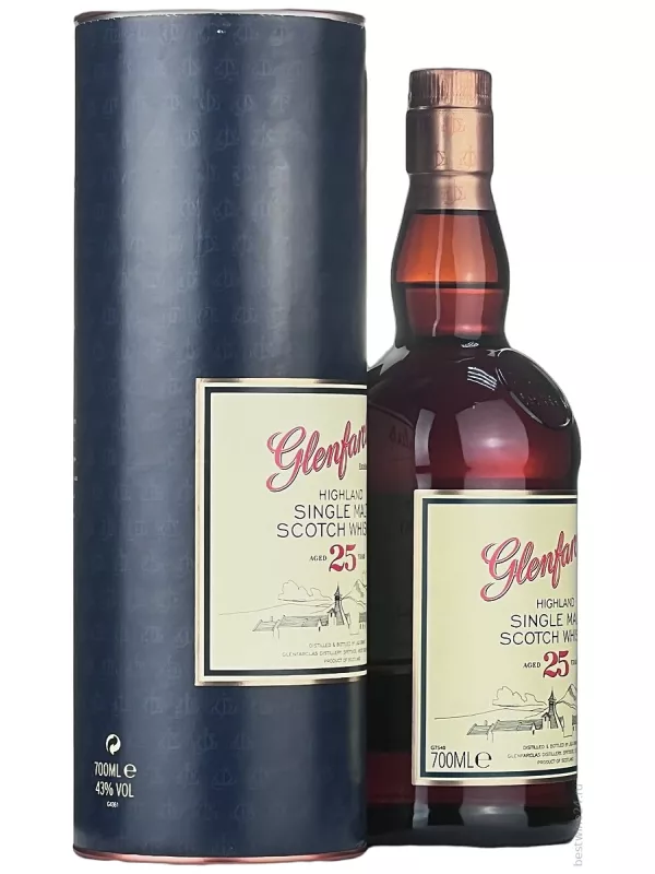 Glenfarclas 25 years, in tube