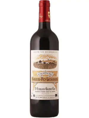 Вино Chateau Grand-Pey-Lescours, Saint-Emilion Grand Cru AOC 2018, 0.75 л
