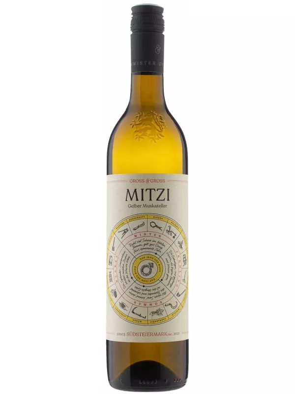 Gross und Gross, Mitzi Gelber Muskateller, Sudsteiermark DAC