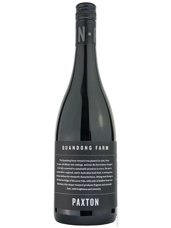 Paxton, Quandong Farm Shiraz, McLaren Vale