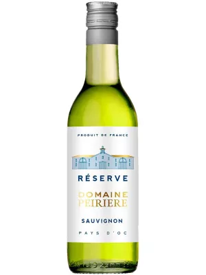 Вино Domaine Peiriere Reserve Sauvignon, Pays d'Oc IGP 2024, 0.187 л