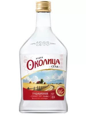 Водка Околица села Традиционная 0.25 л